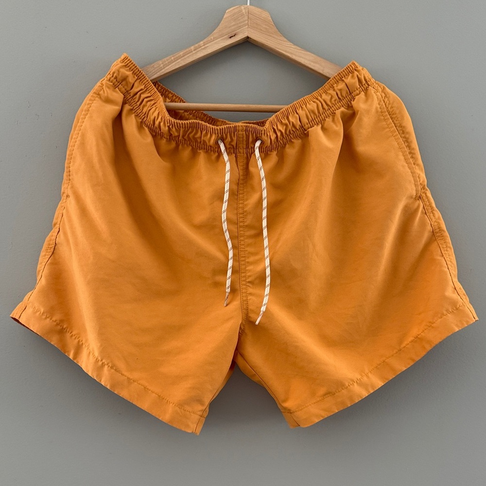 H&M Men’s Orange Swim Trunks Large